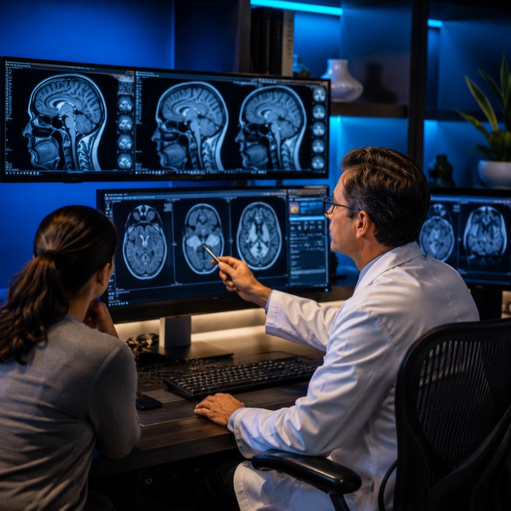 advanced-brain-mri-review-tampa-fl-1080x1080.webp 6 Neurologist reviewing advanced MRI brain imaging for traumatic brain injury diagnosis in Tampa, Florida.