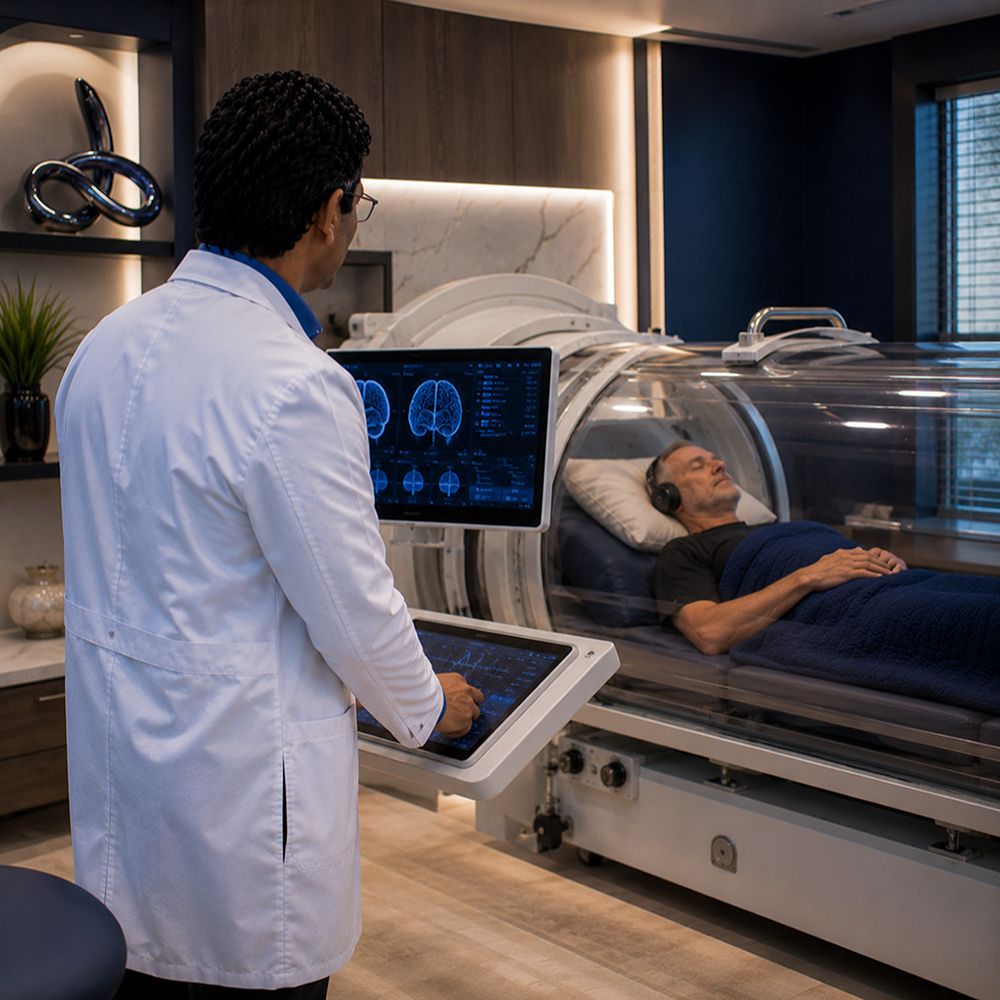 Hyperbaric oxygen therapy for traumatic brain injury recovery in Tampa, Florida.