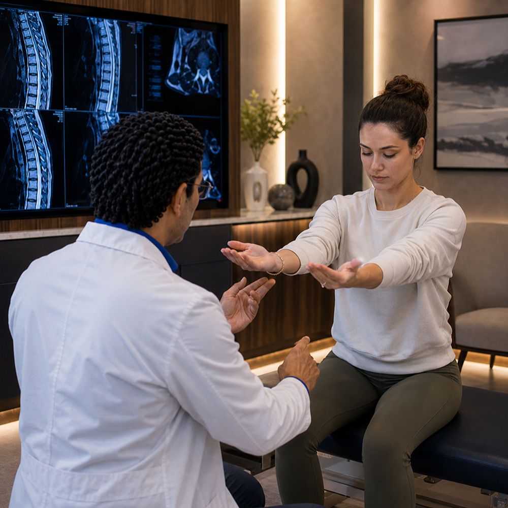 Motor vehicle accident recovery evaluation with a neurologist in Tampa, Florida.