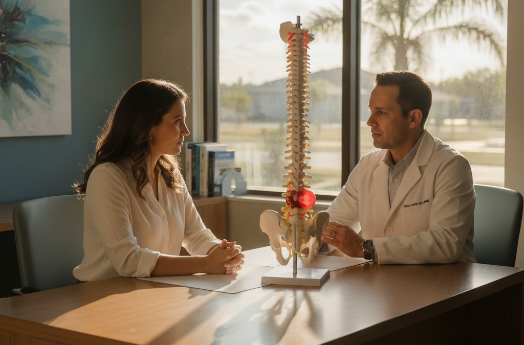 What Is the Difference Between a Herniated Disc and a Pinched Nerve in Wesley Chapel?